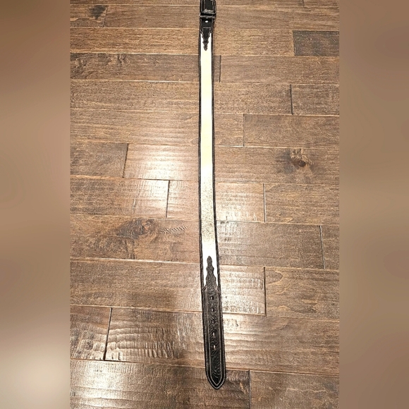 Men's Hecho En Mexico Leather Belt Size 42 - Picture 1 of 10